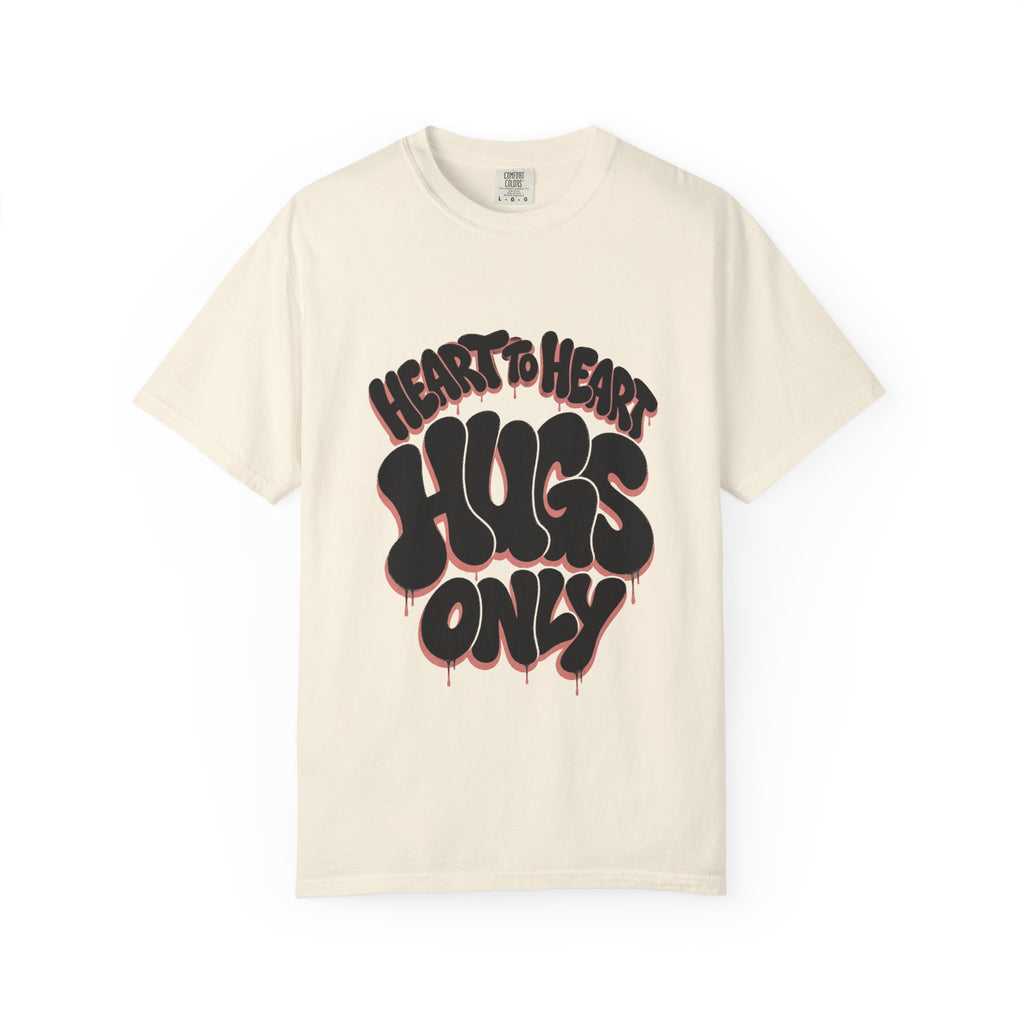 Heart to Heart, Hugs Only Tee – Graffiti Tee