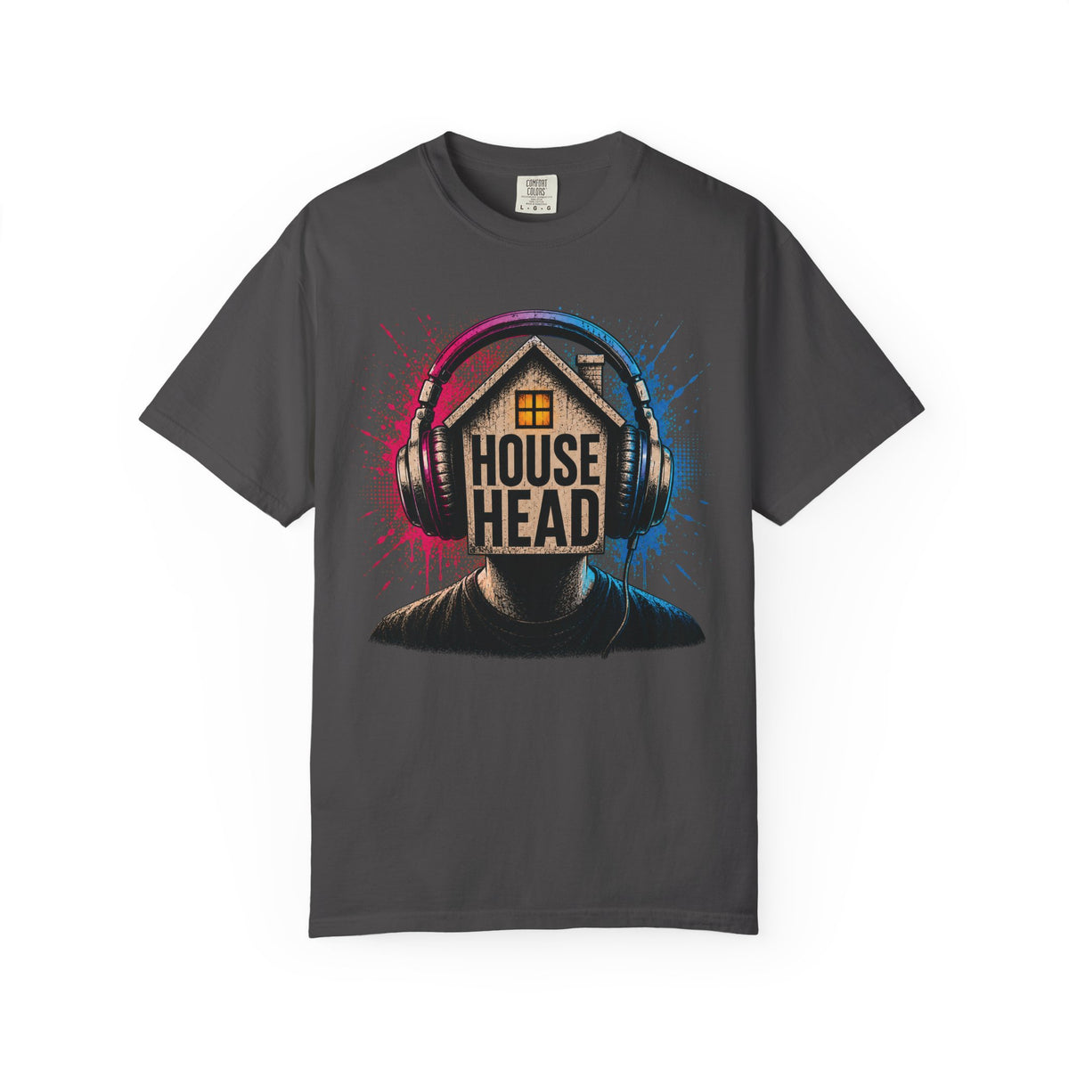 House Head Tee – House Music Rave Tee