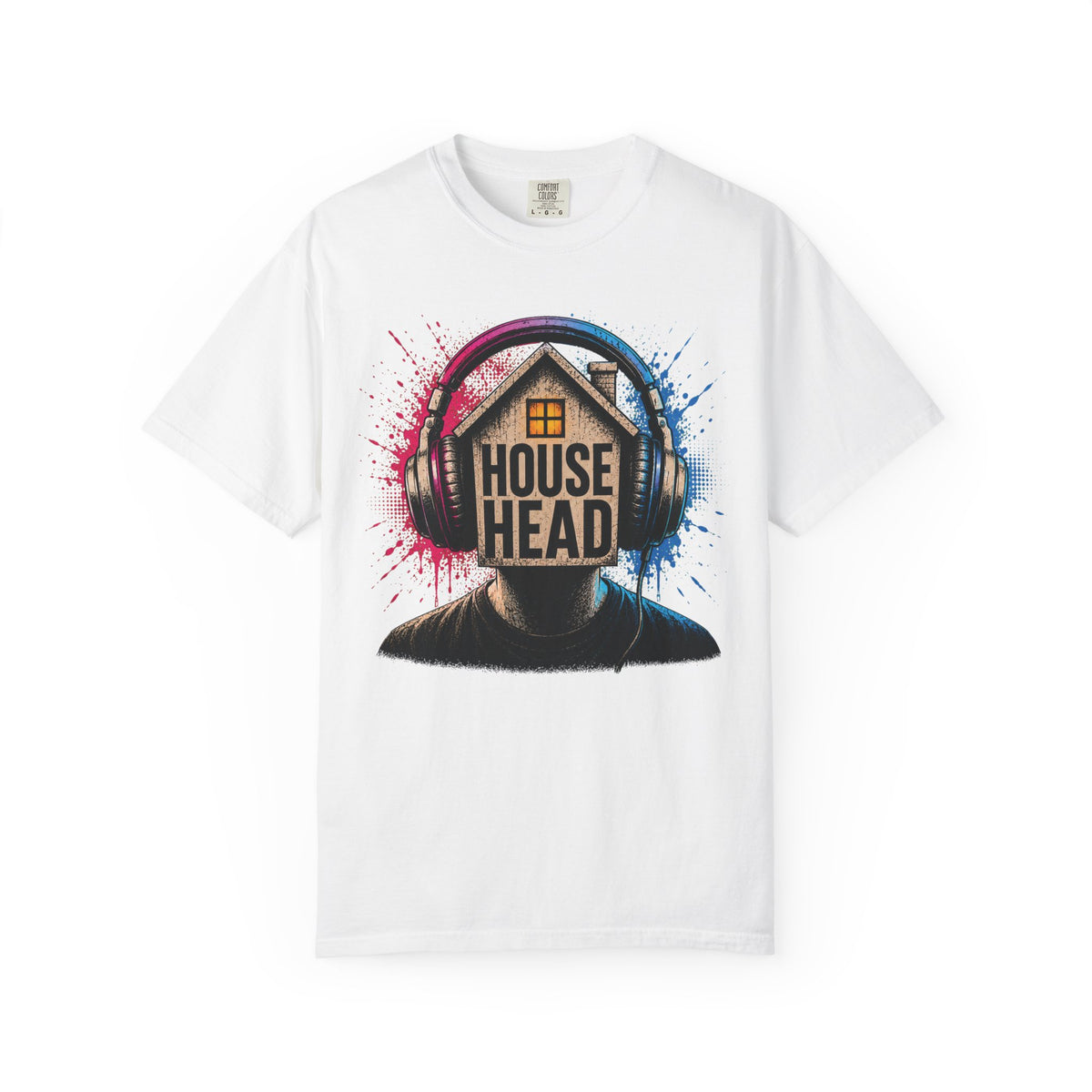 House Head Tee – House Music Rave Tee