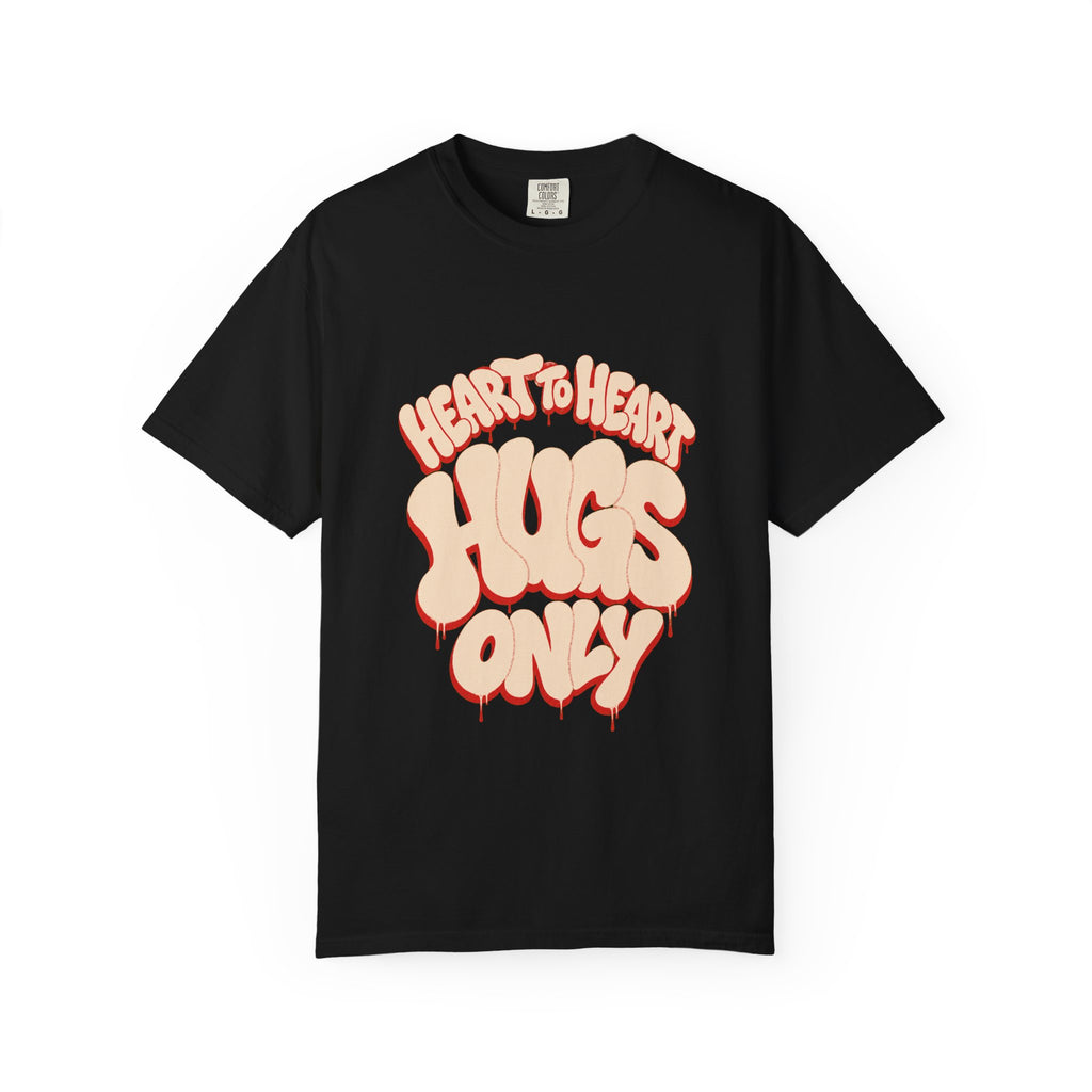 Heart to Heart, Hugs Only Tee – Graffiti Tee